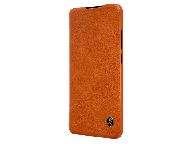 Чехол Nillkin Qin leather case для Xiaomi Redmi Note 7 (коричневый, кожаный)