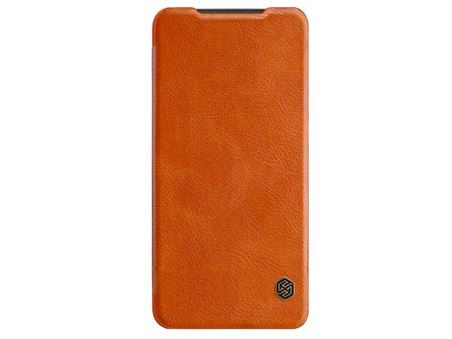 Чехол Nillkin Qin leather case для Xiaomi Mi 9 (коричневый, кожаный)