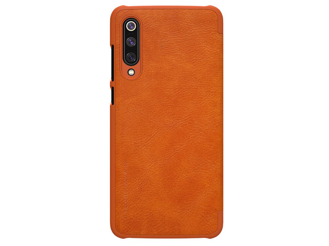 Чехол Nillkin Qin leather case для Xiaomi Mi 9 (коричневый, кожаный)