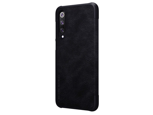 Чехол Nillkin Qin leather case для Xiaomi Mi 9 SE (черный, кожаный)