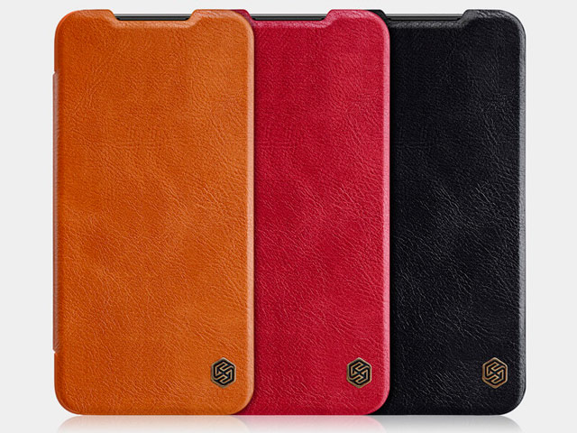 Чехол Nillkin Qin leather case для Xiaomi Mi 9 SE (красный, кожаный)