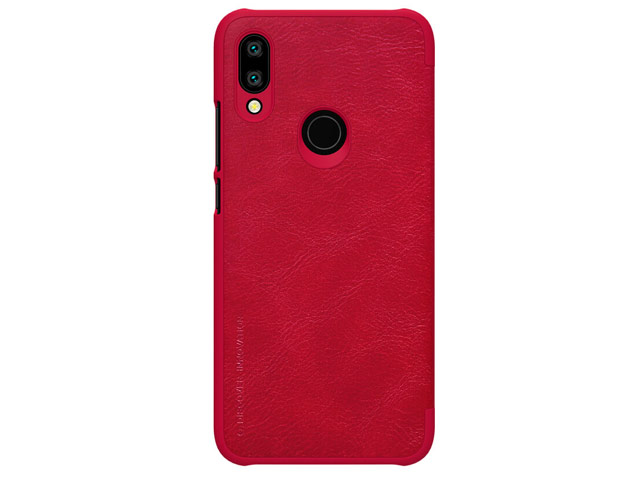 Чехол Nillkin Qin leather case для Xiaomi Redmi 7 (красный, кожаный)