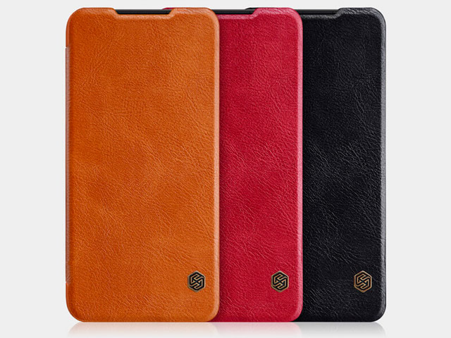 Чехол Nillkin Qin leather case для Xiaomi Redmi 7 (красный, кожаный)