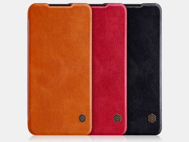 Чехол Nillkin Qin leather case для Xiaomi Redmi 7 (коричневый, кожаный)