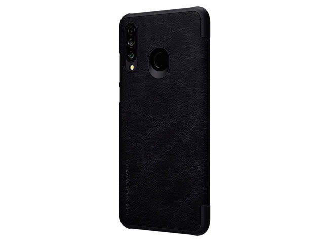 Чехол Nillkin Qin leather case для Huawei P30 lite (черный, кожаный)