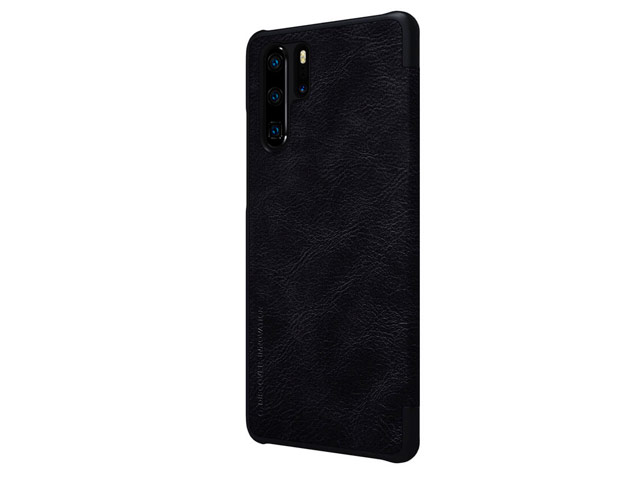 Чехол Nillkin Qin leather case для Huawei P30 pro (черный, кожаный)