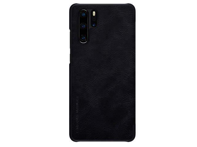 Чехол Nillkin Qin leather case для Huawei P30 pro (черный, кожаный)