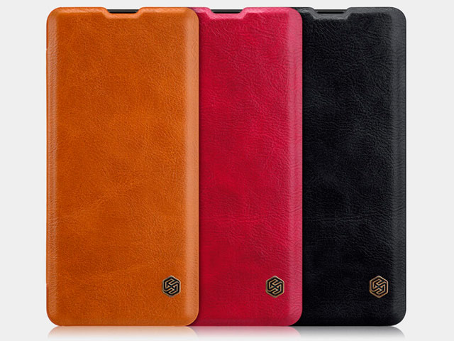 Чехол Nillkin Qin leather case для Huawei P30 pro (черный, кожаный)
