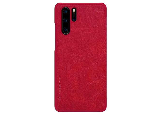 Чехол Nillkin Qin leather case для Huawei P30 pro (красный, кожаный)