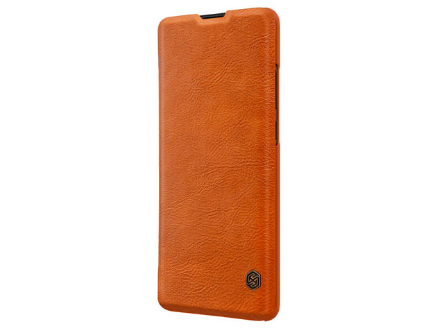 Чехол Nillkin Qin leather case для Huawei P30 pro (коричневый, кожаный)