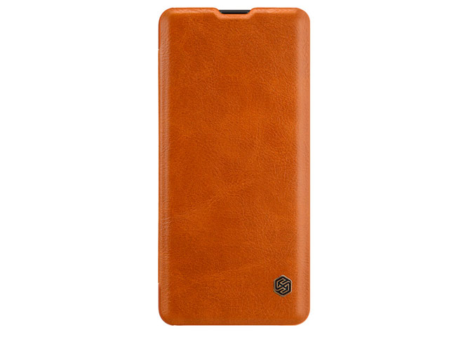 Чехол Nillkin Qin leather case для Huawei P30 pro (коричневый, кожаный)