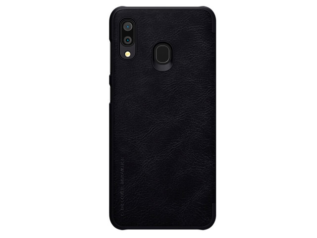 Чехол Nillkin Qin leather case для Samsung Galaxy A30 (черный, кожаный)