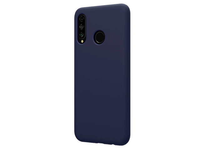 Чехол Nillkin Flex Pure case для Huawei P30 lite (синий, гелевый)