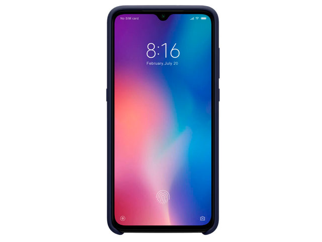 Чехол Nillkin Flex Pure case для Xiaomi Mi 9 (синий, гелевый)