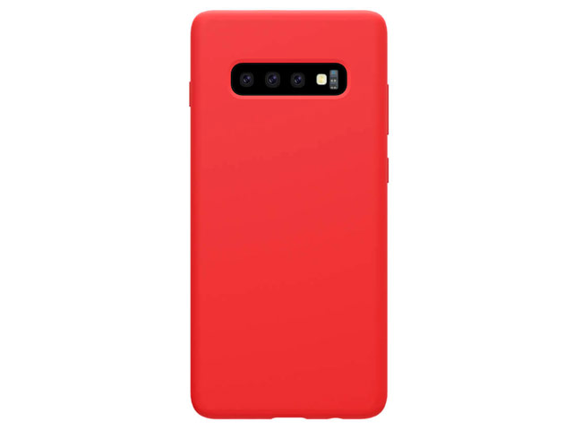 Чехол Nillkin Flex Pure case для Samsung Galaxy S10 (красный, гелевый)