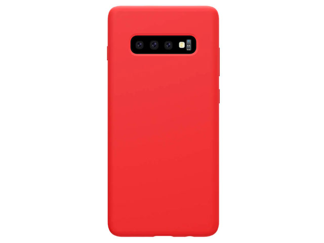 Чехол Nillkin Flex Pure case для Samsung Galaxy S10 (красный, гелевый)