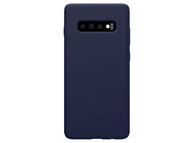 Чехол Nillkin Flex Pure case для Samsung Galaxy S10 (синий, гелевый)