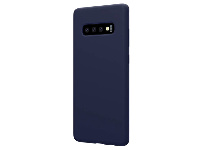 Чехол Nillkin Flex Pure case для Samsung Galaxy S10 (синий, гелевый)