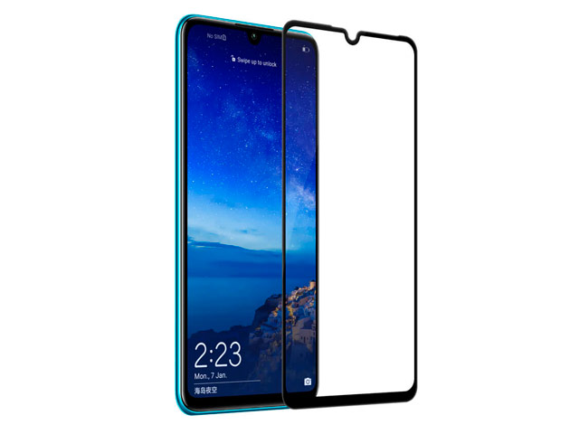 Защитное стекло Nillkin 3D CP+ MAX Glass Protector для Huawei P30 lite (черное)