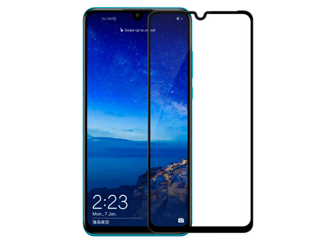 Защитное стекло Nillkin 3D CP+ MAX Glass Protector для Huawei P30 lite (черное)