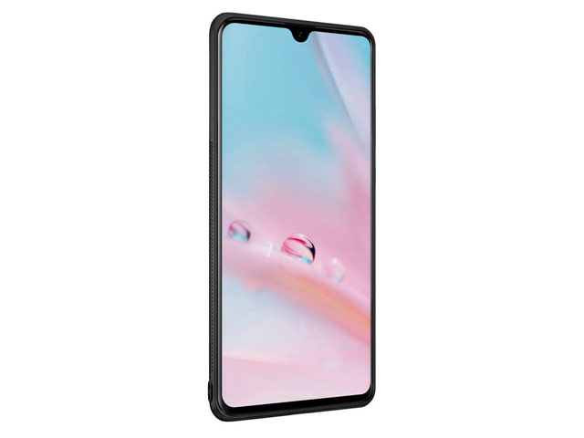 Чехол Nillkin Synthetic fiber для Huawei P30 pro (черный, карбон)