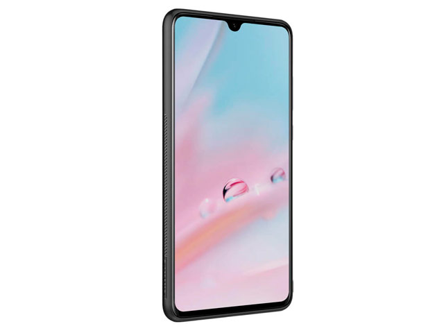 Чехол Nillkin Synthetic fiber для Huawei P30 (черный, карбон)