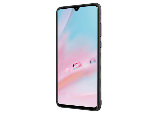 Чехол Nillkin Synthetic fiber для Huawei P30 (черный, карбон)