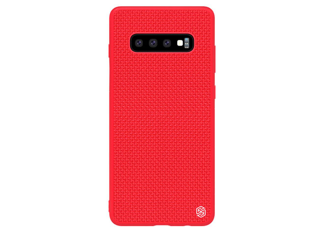 Чехол Nillkin Textured case для Samsung Galaxy S10 (красный, нейлон)