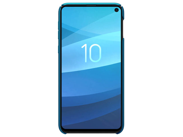 Чехол Nillkin Hard case для Samsung Galaxy S10 lite (синий, пластиковый)