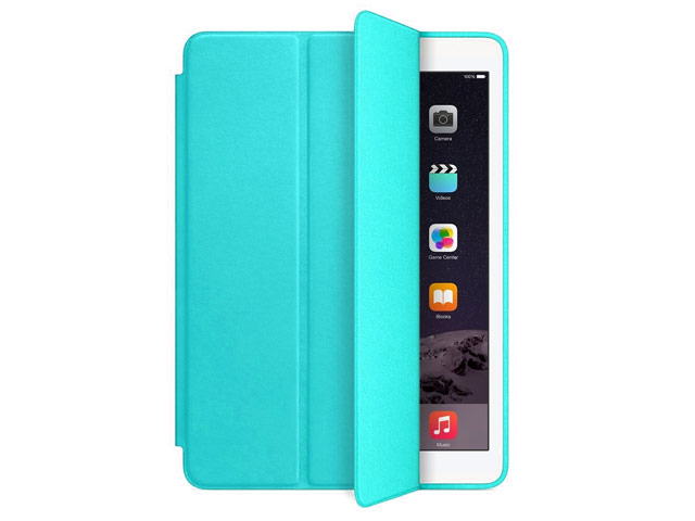 Чехол Yotrix SmarterCase для Apple new iPad 2017/2018 (голубой, кожаный)