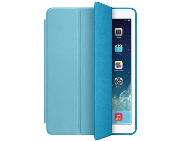 Чехол Yotrix SmarterCase для Apple new iPad 2017/2018 (синий, кожаный)