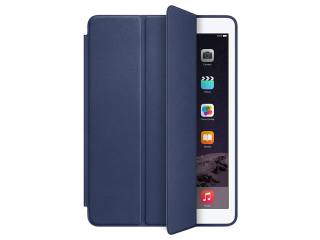 Чехол Yotrix SmarterCase для Apple new iPad 2017/2018 (темно-синий, кожаный)