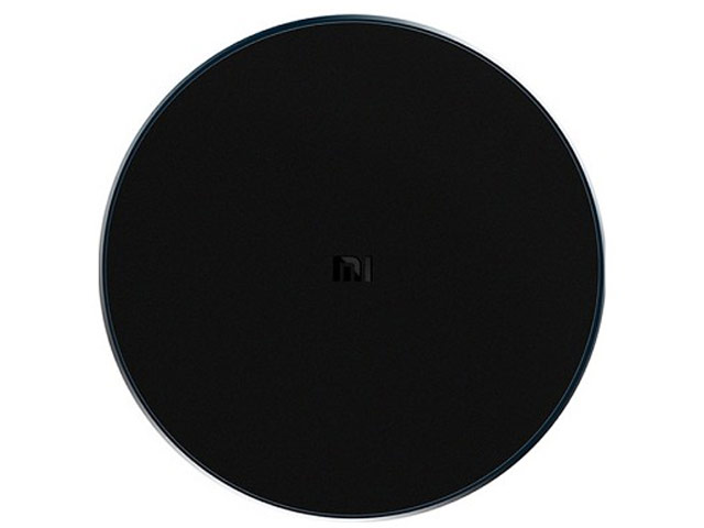 Беспроводное зарядное устройство Xiaomi Mi Wireless Charging Pad (черное, Fast Charge, стандарт QI)