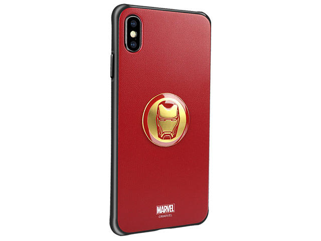 Чехол Marvel Avengers Hard case для Apple iPhone XS (Iron Man, пластиковый)