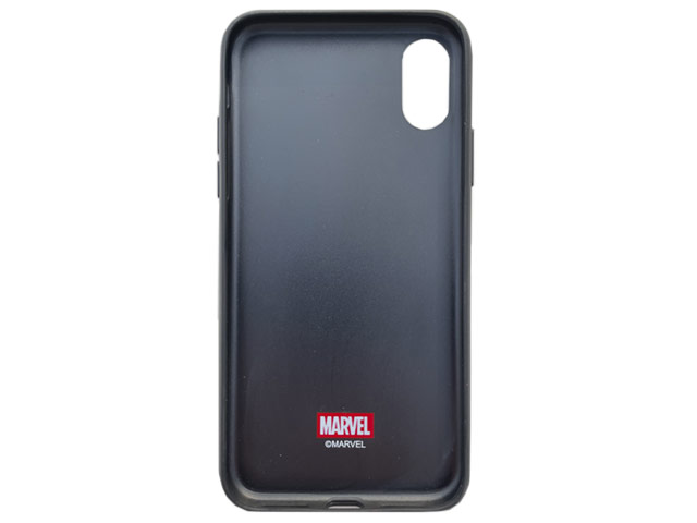 Чехол Marvel Avengers Leather case для Apple iPhone XS max (Captain America, матерчатый)