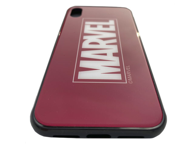 Чехол Marvel Avengers Hard 3D case для Apple iPhone XR (Marvel, стеклянный)