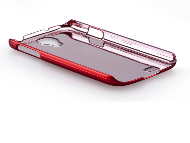 Чехол Momax Ultra Tough Metallic Case для Samsung Galaxy S4 i9500 (фиолетовый, пластиковый)