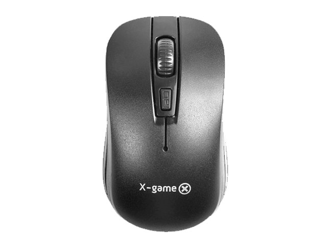 Беспроводная мышь X-Game Wireless Mouse XM-122 (черная, пластиковая)