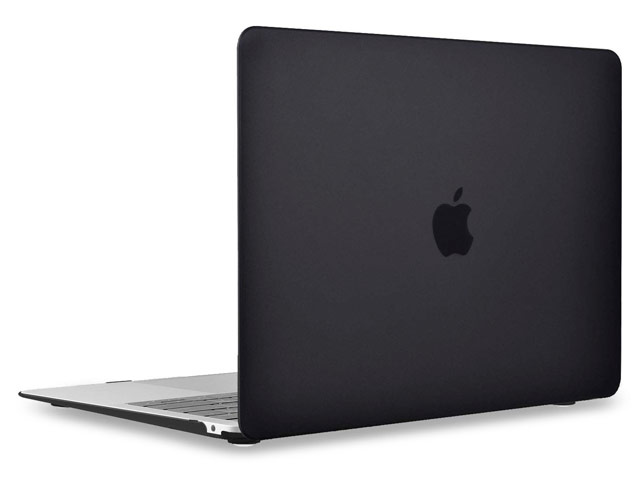 Чехол Yotrix HardCover для Apple MacBook Air 13 2018 (темно-серый, матовый, пластиковый)