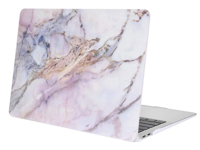 Чехол Yotrix HardCover для Apple MacBook Air 13 2018 (Marble Nature, пластиковый)