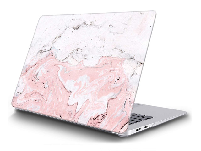 Чехол Yotrix HardCover для Apple MacBook Air 13 2018 (Diffusion Pink, пластиковый)