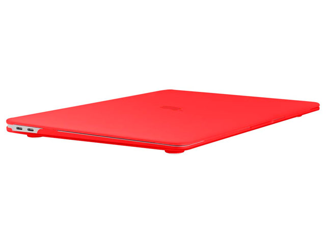Чехол Yotrix HardCover для Apple MacBook Air 13 2018 (красный, матовый, пластиковый)
