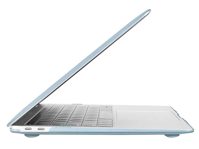 Чехол Yotrix HardCover для Apple MacBook Air 13 2018 (голубой, матовый, пластиковый)