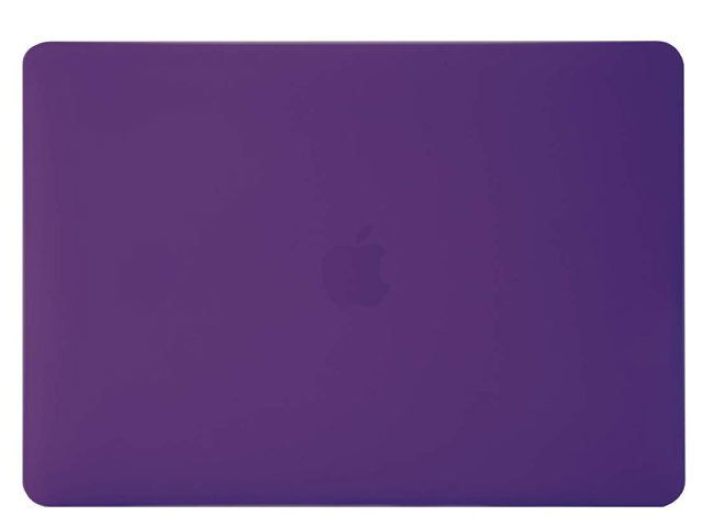 Чехол Yotrix HardCover для Apple MacBook Air 13 2018 (темно-фиолетовый, матовый, пластиковый)