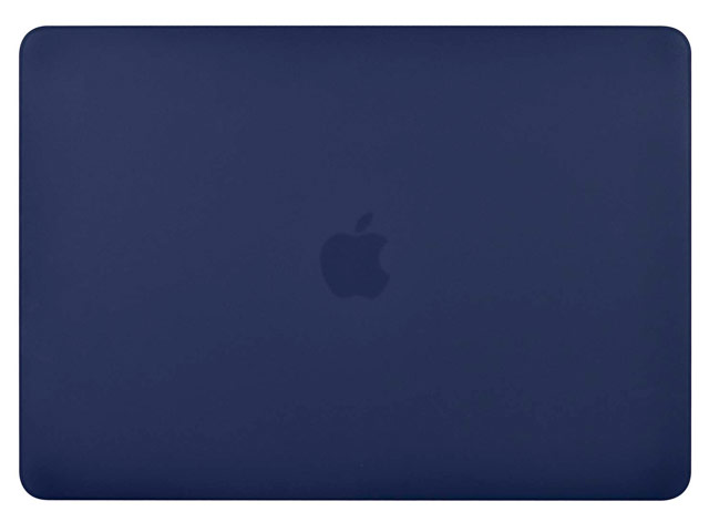 Чехол Yotrix HardCover для Apple MacBook Air 13 2018 (темно-синий, матовый, пластиковый)