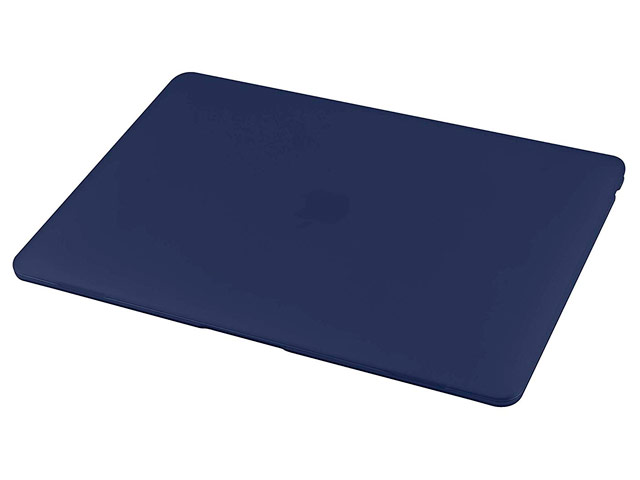 Чехол Yotrix HardCover для Apple MacBook Air 13 2018 (темно-синий, матовый, пластиковый)