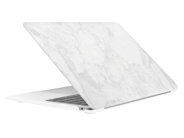 Чехол Yotrix HardCover для Apple MacBook Air 13 2018 (Marble Gray, пластиковый)