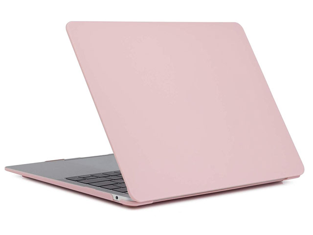 Чехол Yotrix HardCover для Apple MacBook Air 13 2018 (Solid Pink, пластиковый)