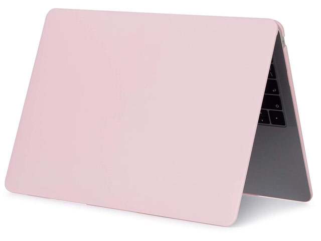 Чехол Yotrix HardCover для Apple MacBook Air 13 2018 (Solid Pink, пластиковый)