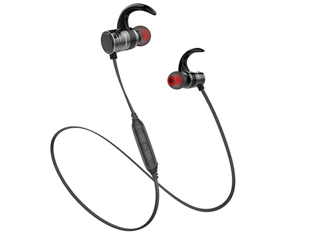 Беспроводные наушники Awei Wireless Sports Earphones AK7 (черные, пульт/микрофон)